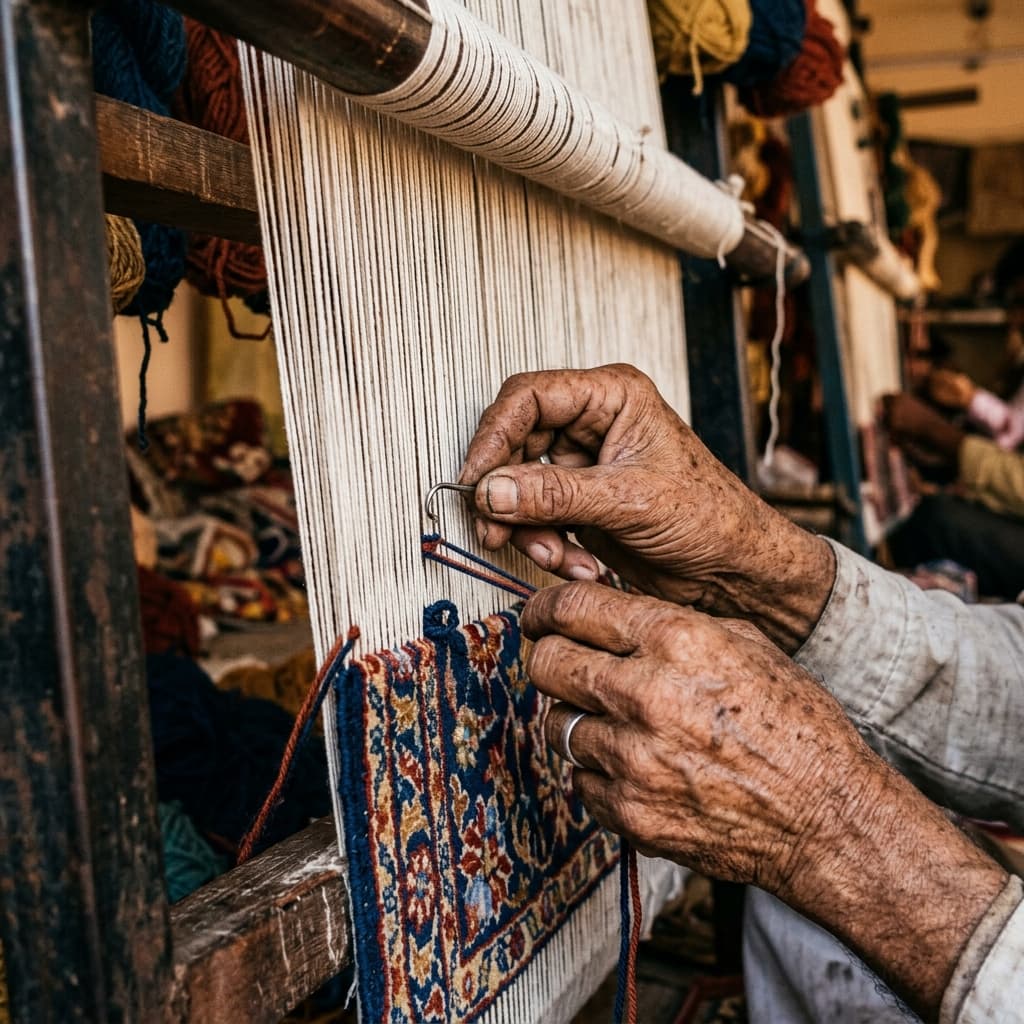Hand Knotting
